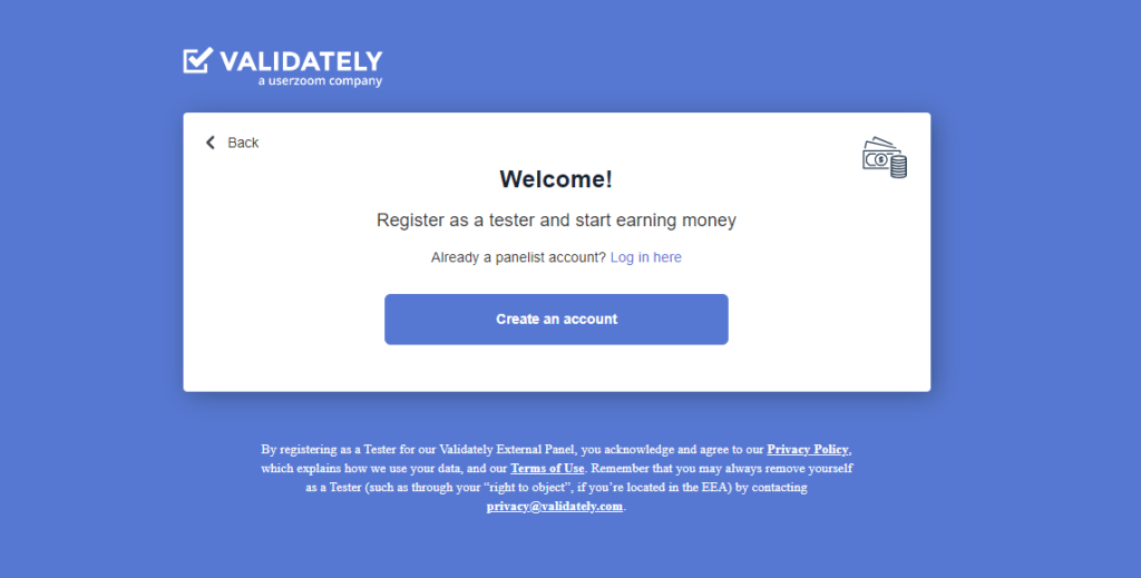 Validately Free Websites for Online Earning